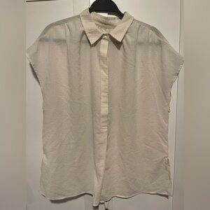 Max studio beige blouse